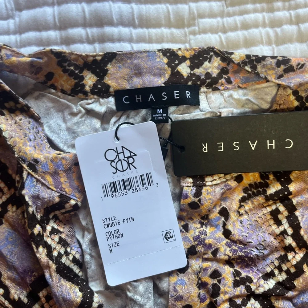 Denver Python Print Blouse - Picture 7 of 7